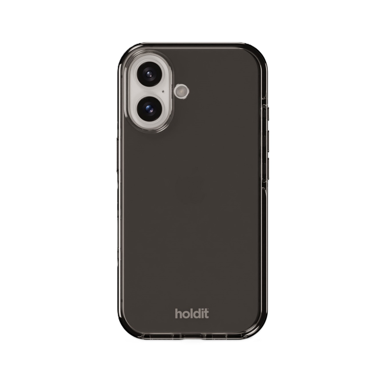 Гръб Holdit Seethru Case за iPhone 16 - Черен