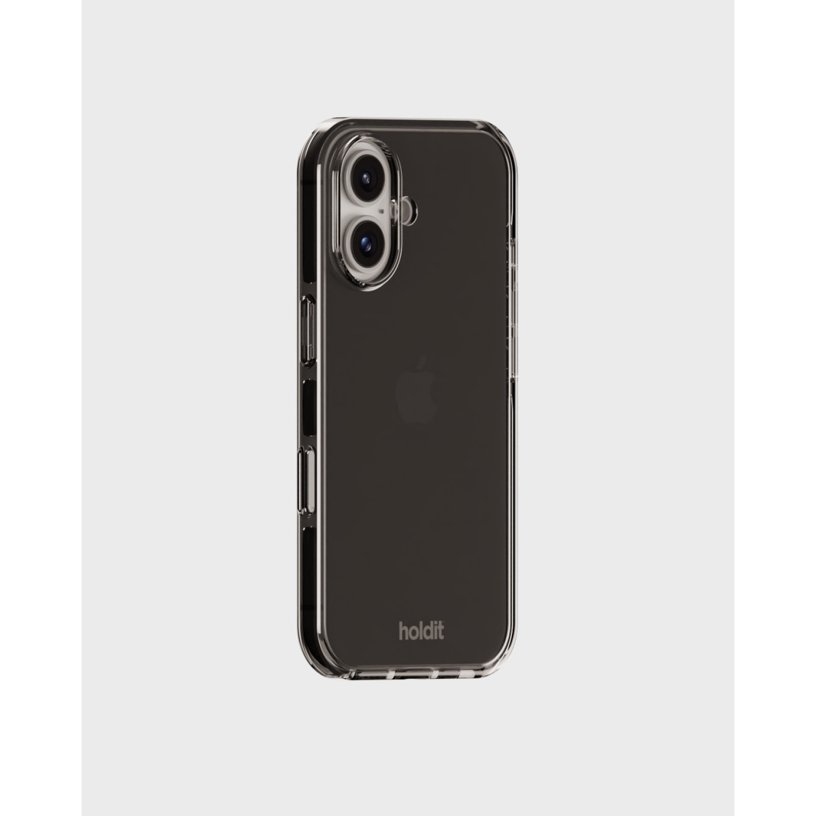 Гръб Holdit Seethru Case за iPhone 16 - Черен