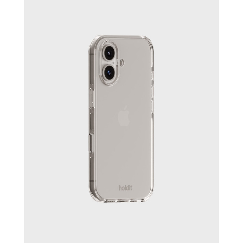 Гръб Holdit Seethru Case за iPhone 16 - Прозрачен