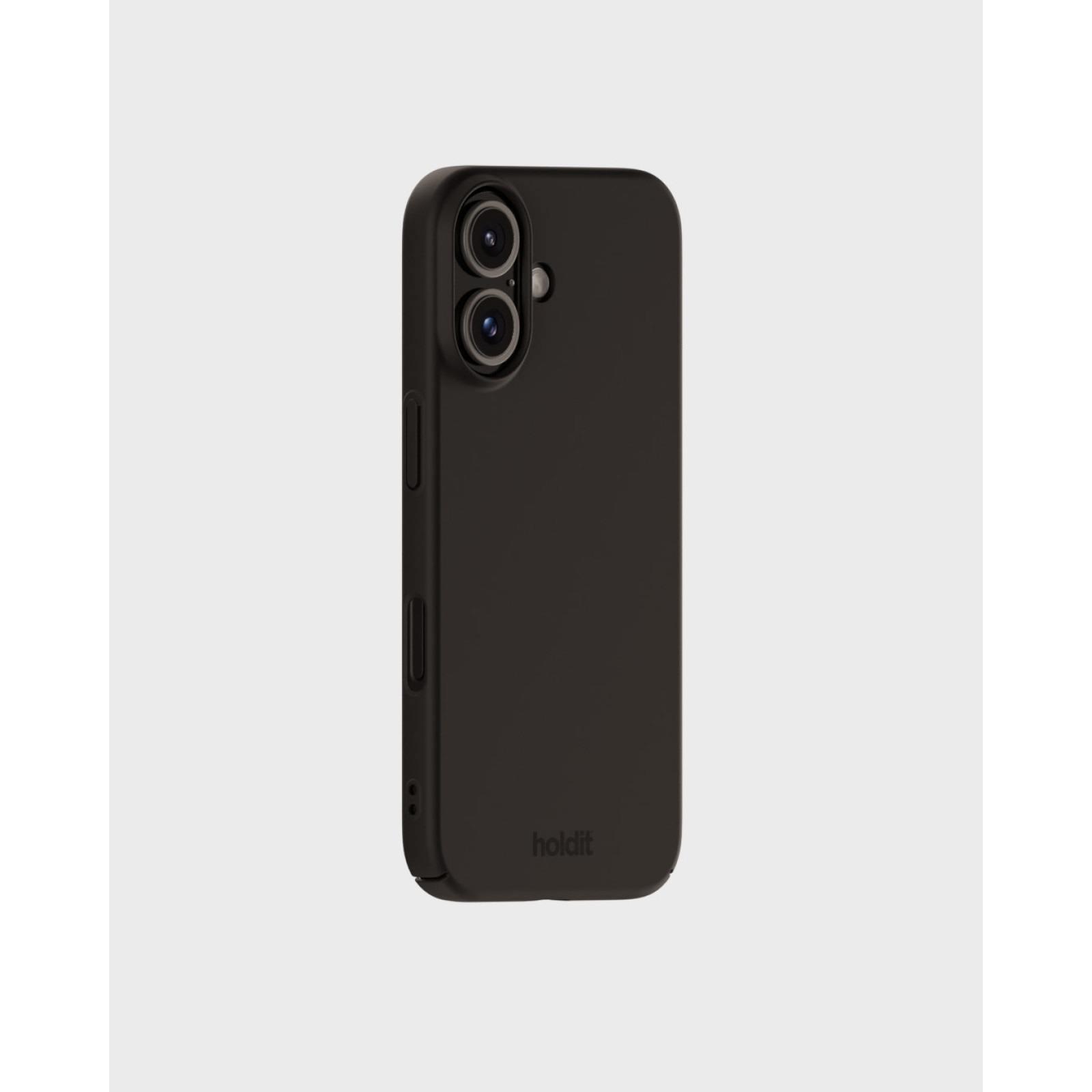 Гръб Holdit Slim Case за iPhone 16 - Черен