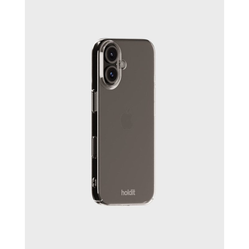 Гръб Holdit Slim Case за iPhone 16 - Прозрачен