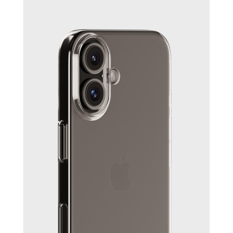 Гръб Holdit Slim Case за iPhone 16 - Прозрачен