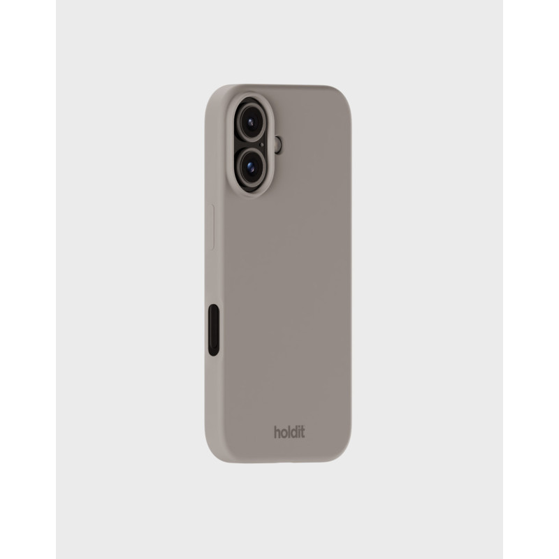 Гръб Holdit Silicone Case за iPhone 16 - Taupe