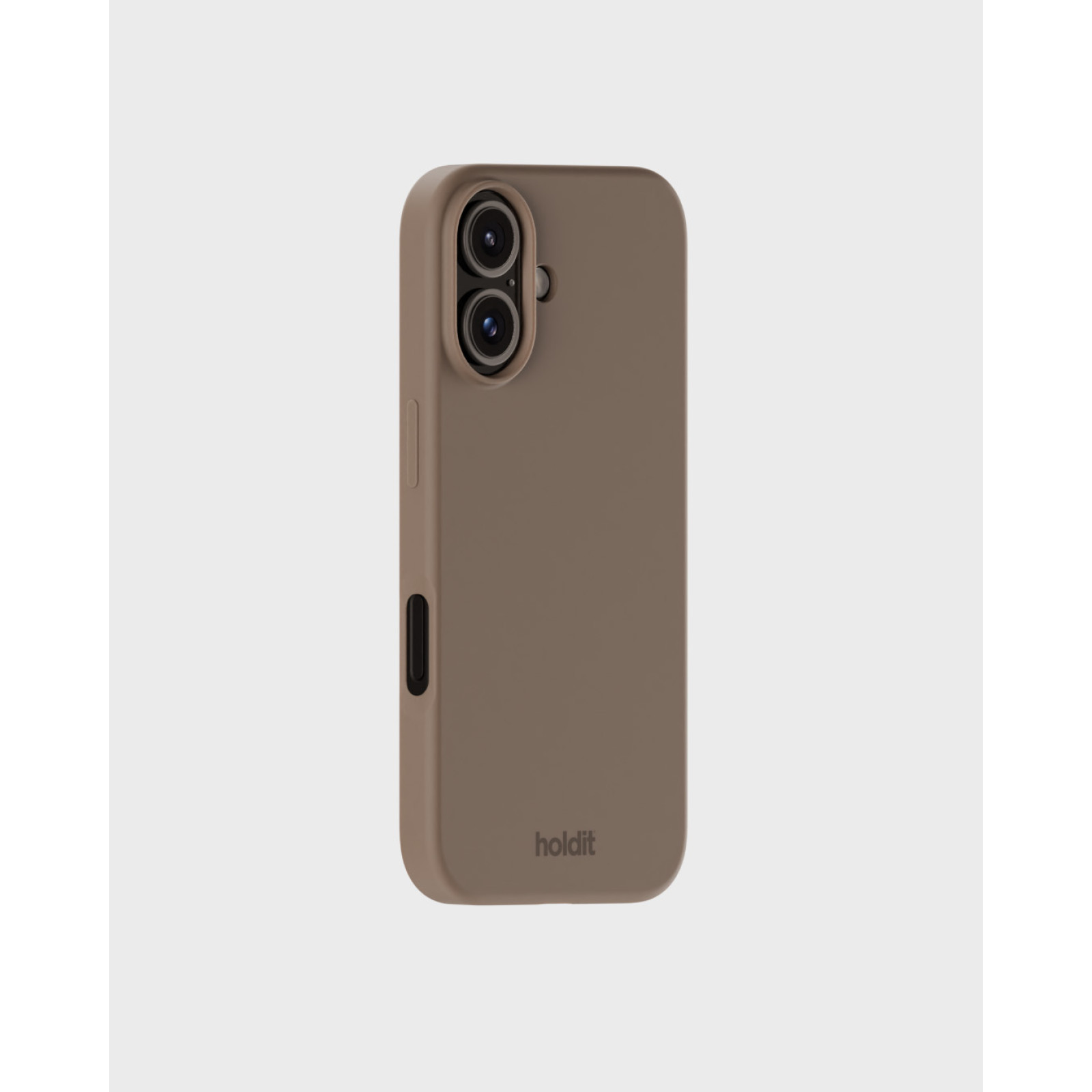 Гръб Holdit Silicone Case за iPhone 16 - Mocha Brown