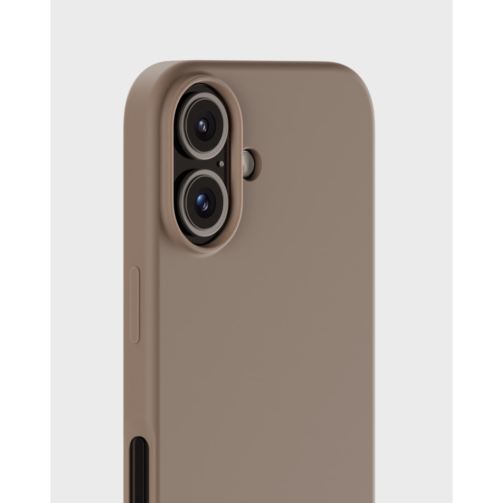 Гръб Holdit Silicone Case за iPhone 16 - Mocha Brown