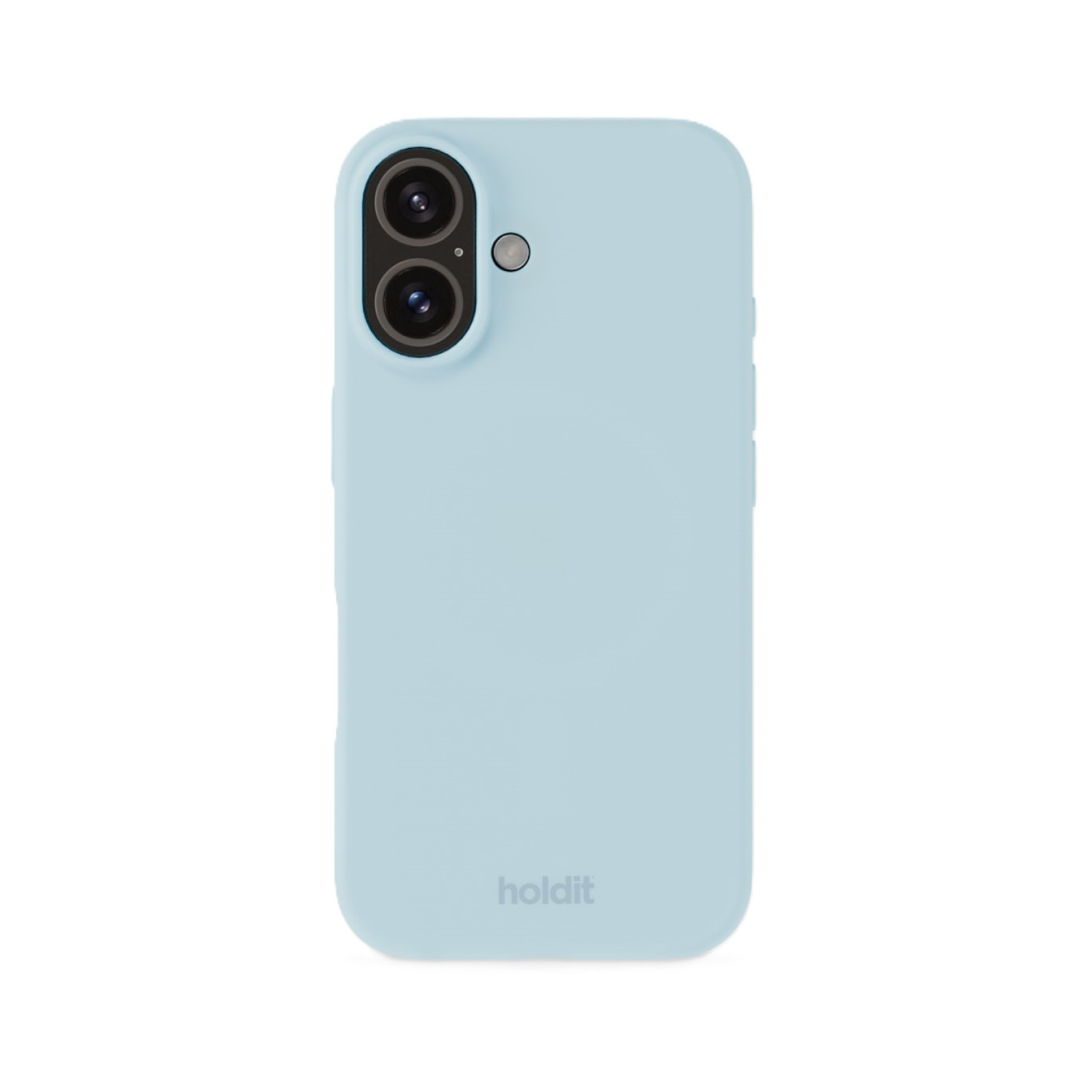 Гръб Holdit Silicone Case за iPhone 16 - Mineral Blue