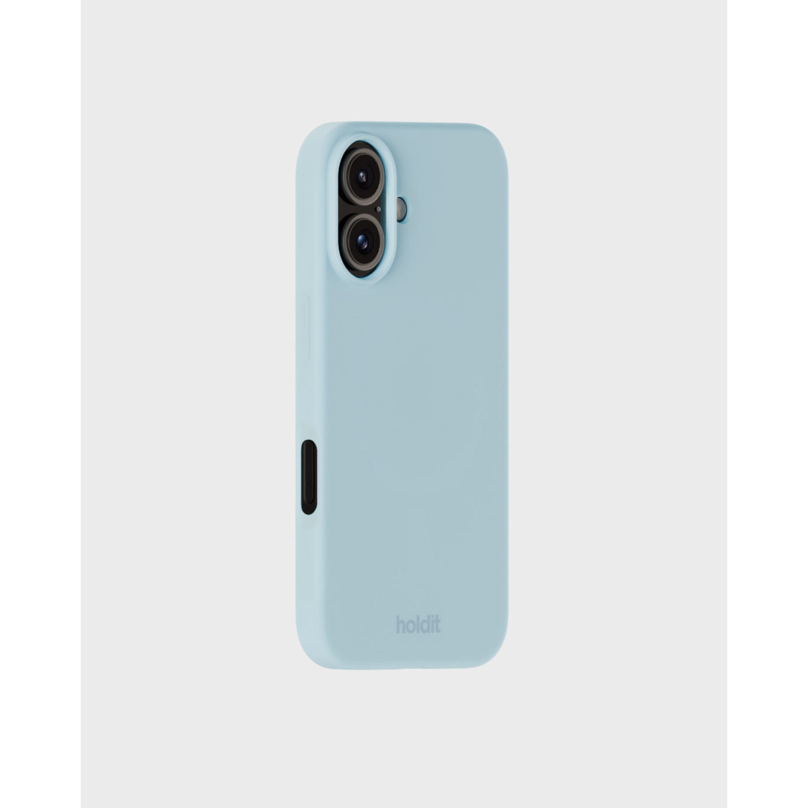 Гръб Holdit Silicone Case за iPhone 16 - Mineral Blue