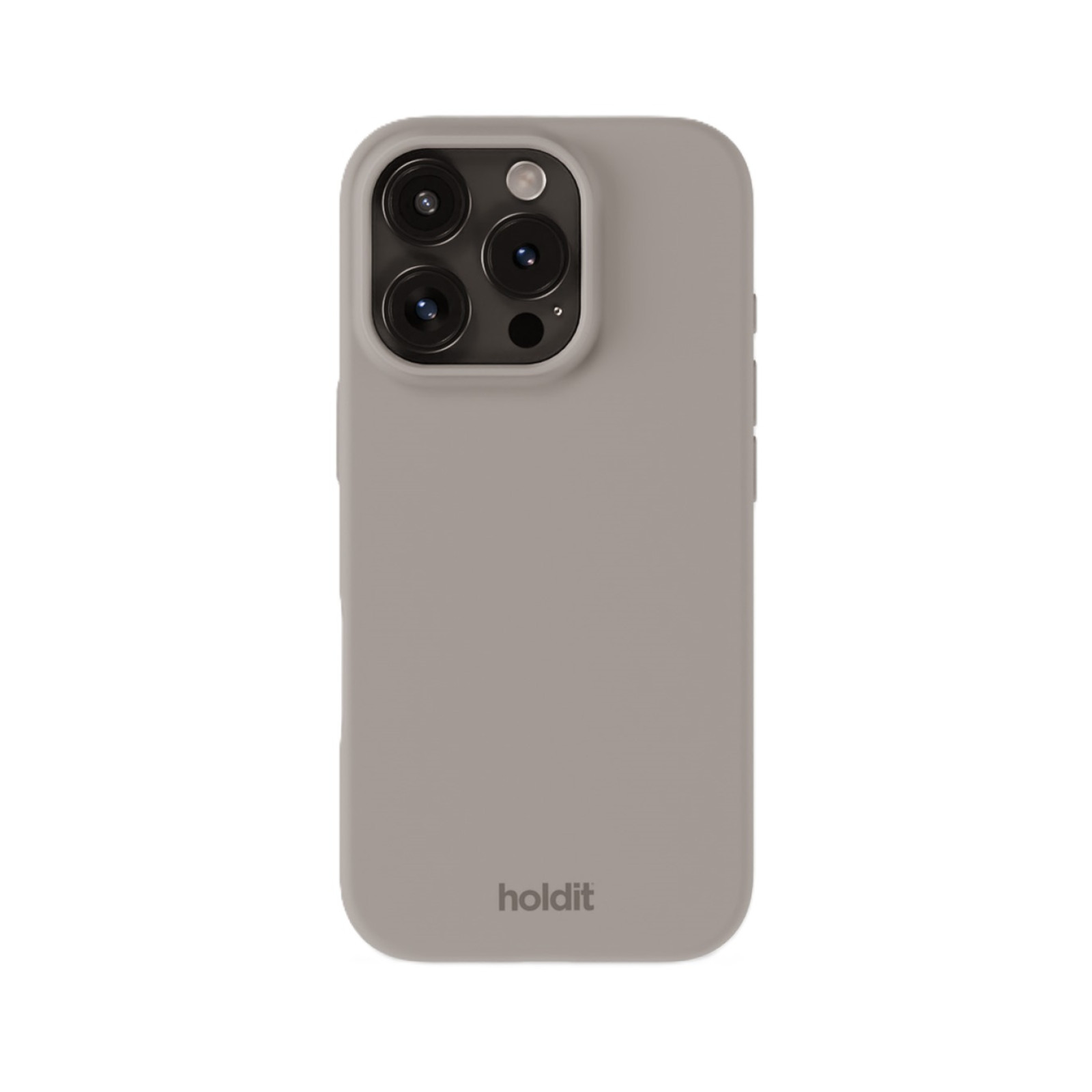 Гръб Holdit Silicone Case за iPhone 16 Pro - Taupe