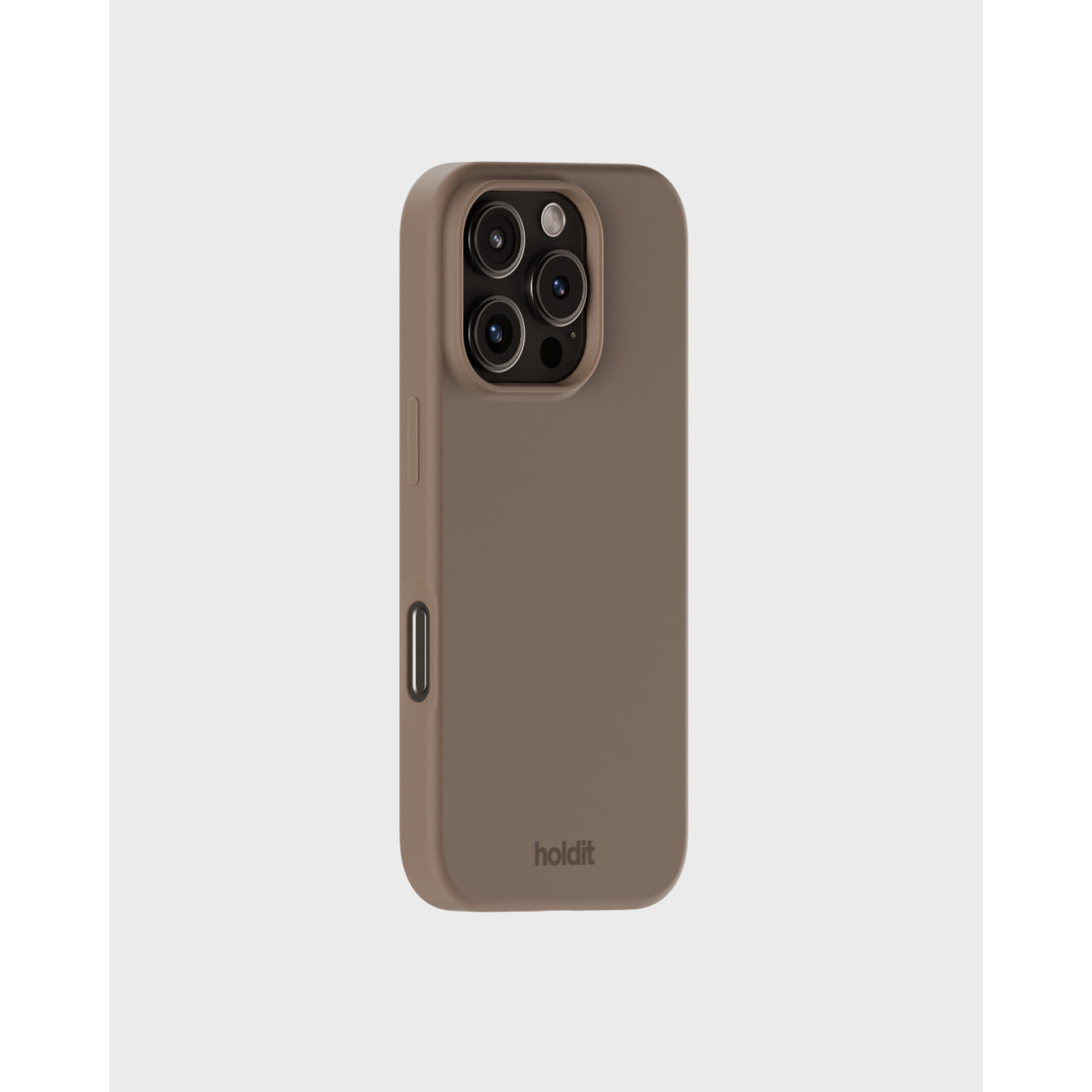 Гръб Holdit Silicone Case за iPhone 16 Pro - Mocha Brown