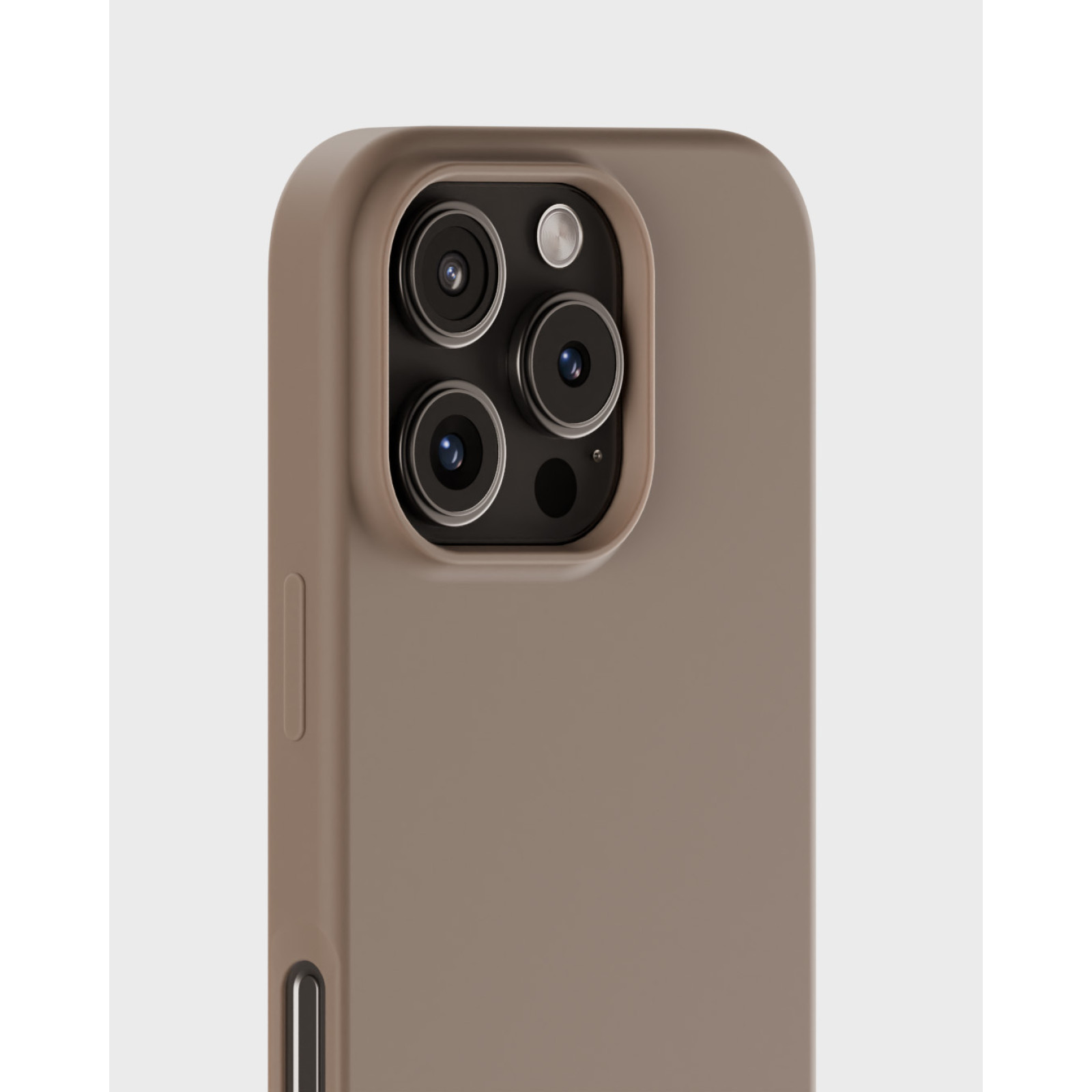 Гръб Holdit Silicone Case за iPhone 16 Pro - Mocha Brown