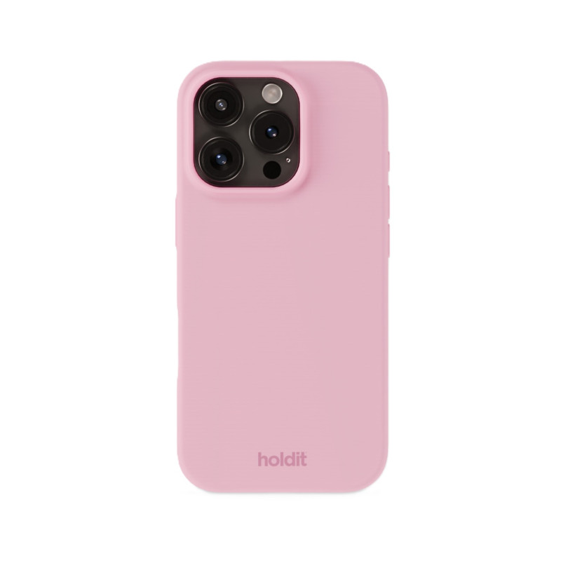 Гръб Holdit Silicone Case за iPhone 16 Pro - Розов...