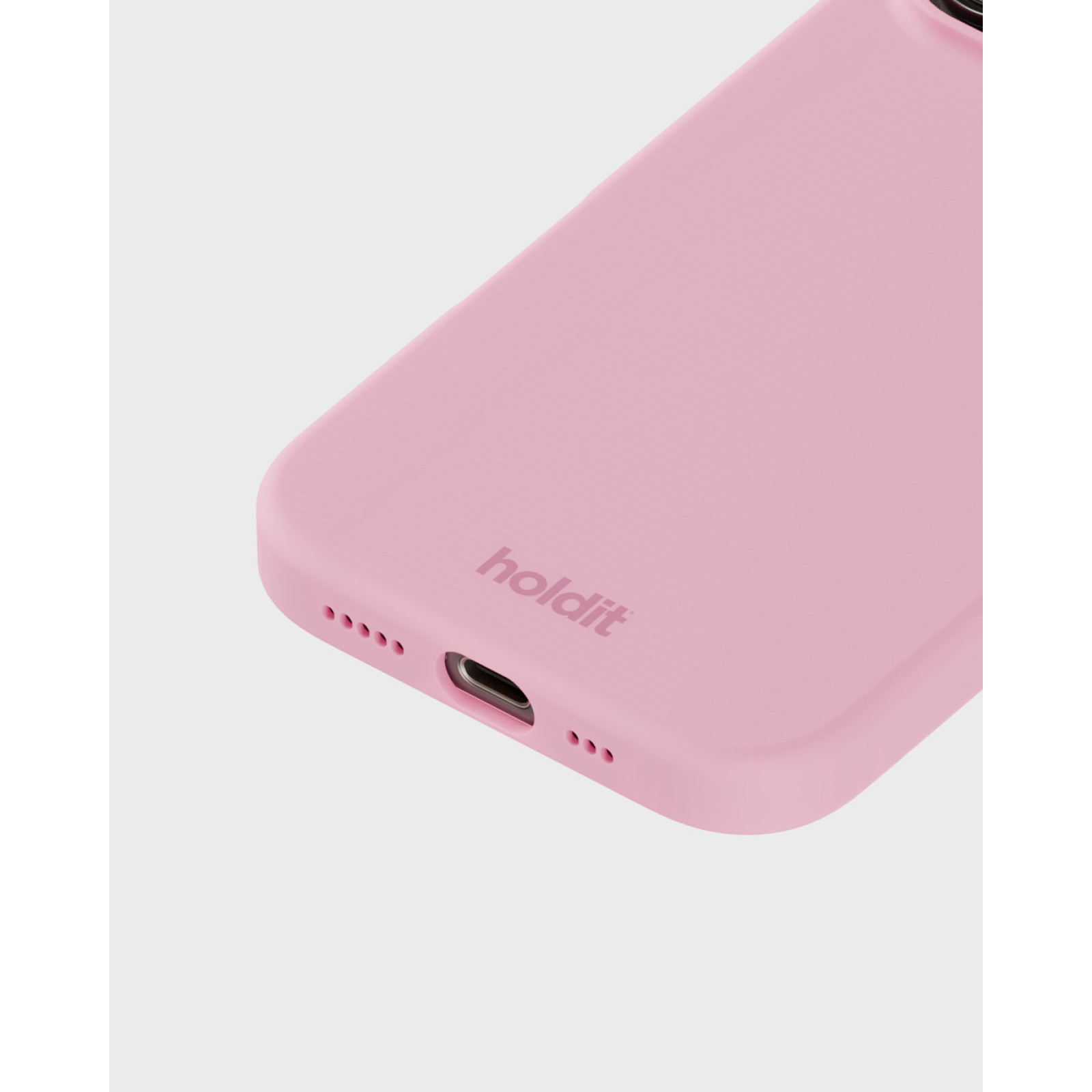 Гръб Holdit Silicone Case за iPhone 16 Pro - Розов