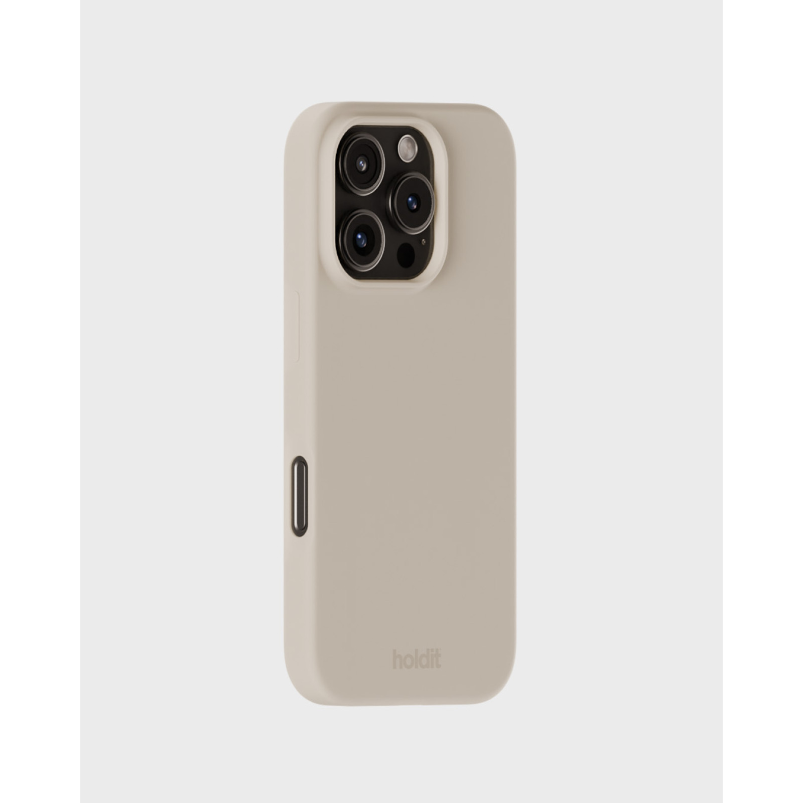 Гръб Holdit Silicone Case за iPhone 16 Pro - Light Beige