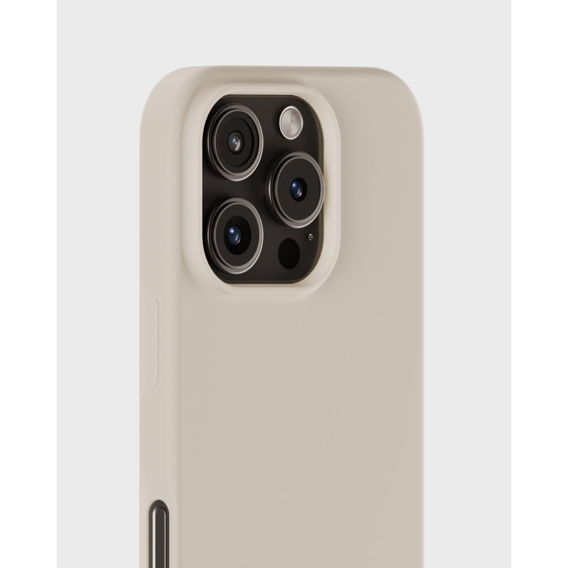 Гръб Holdit Silicone Case за iPhone 16 Pro - Light Beige