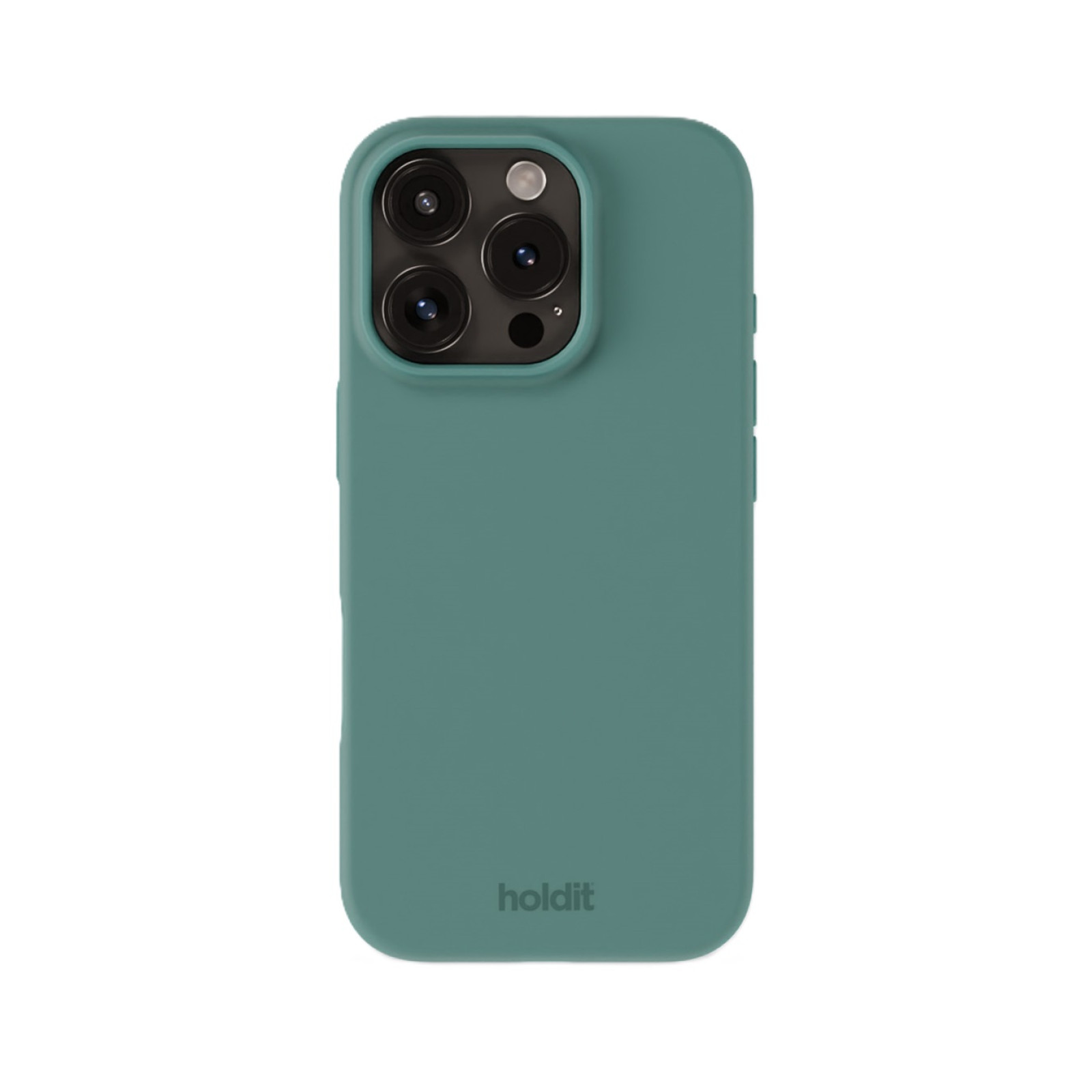 Гръб Holdit Silicone Case за iPhone 16 Pro - Moss Green