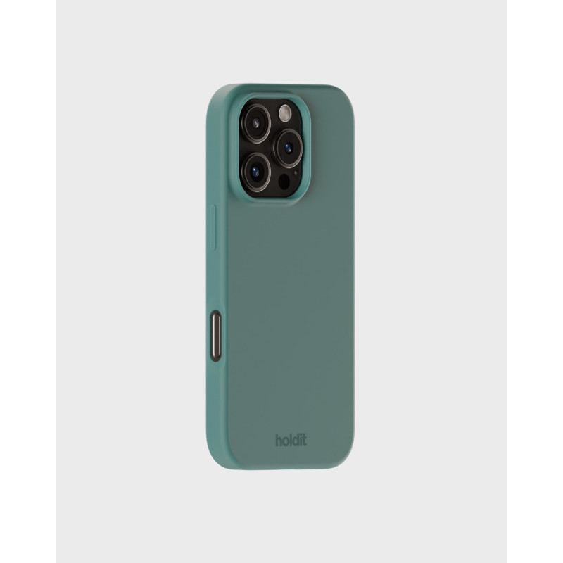 Гръб Holdit Silicone Case iPhone 16 Pro Max - Moss Green