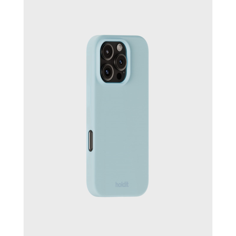 Гръб Holdit Silicone Case iPhone 16 Pro Max - Mineral Blue