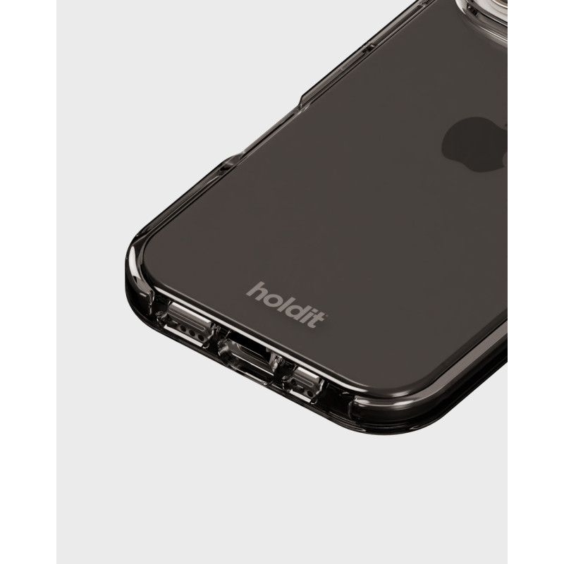 Гръб Holdit Seethru Case за iPhone 16 Pro - Черен