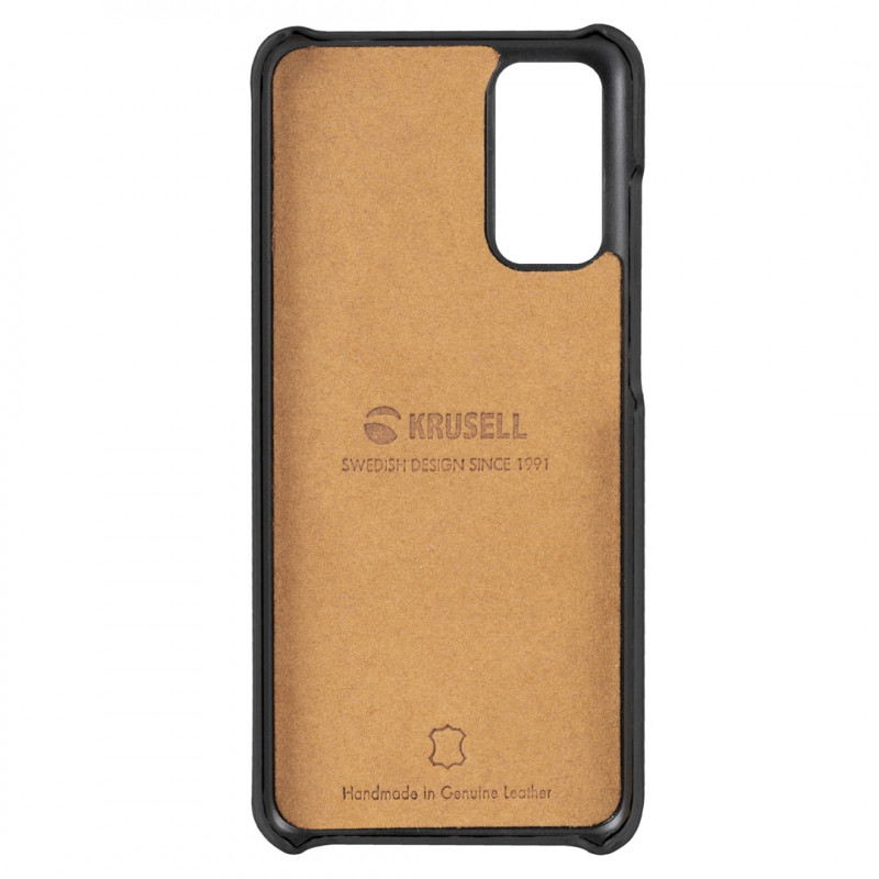 Гръб Krusell Sunne Cover за Samsung Galaxy S20 - Винтидж - Черен