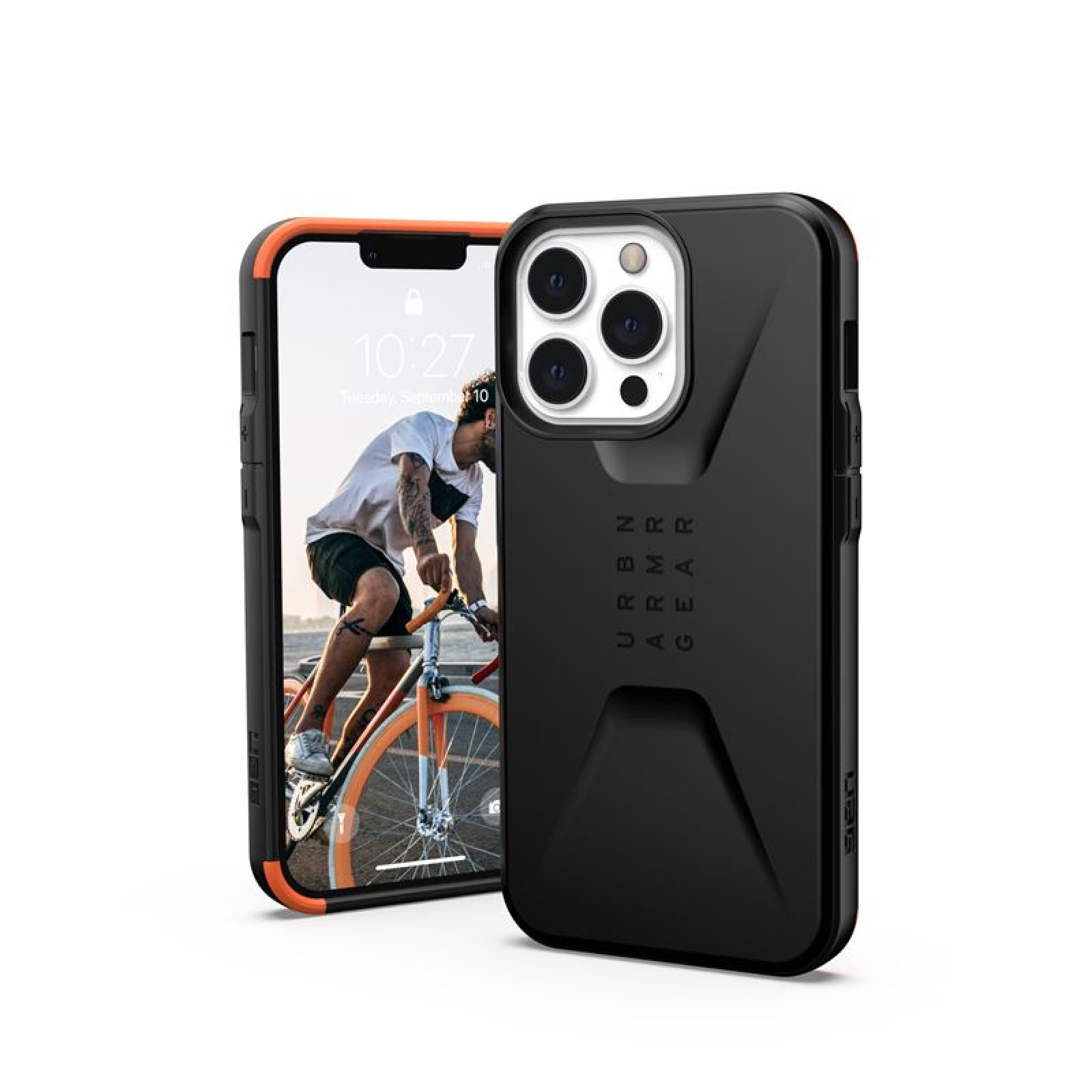 Гръб UAG Civilian  за Iphone 13 Pro - Черен