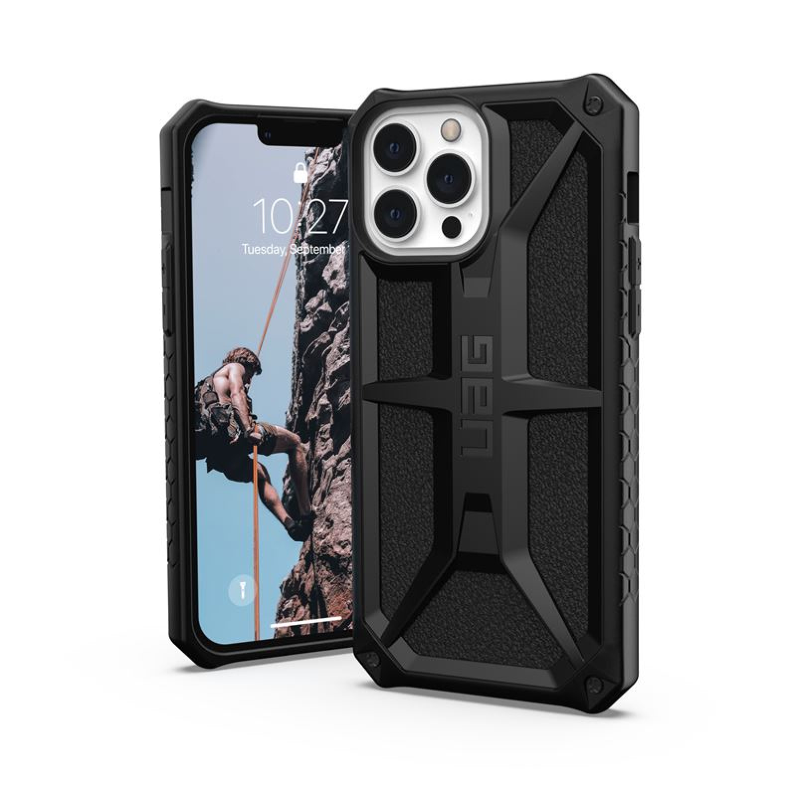 Гръб UAG Monarch за iPhone 13 Pro Max - Черен