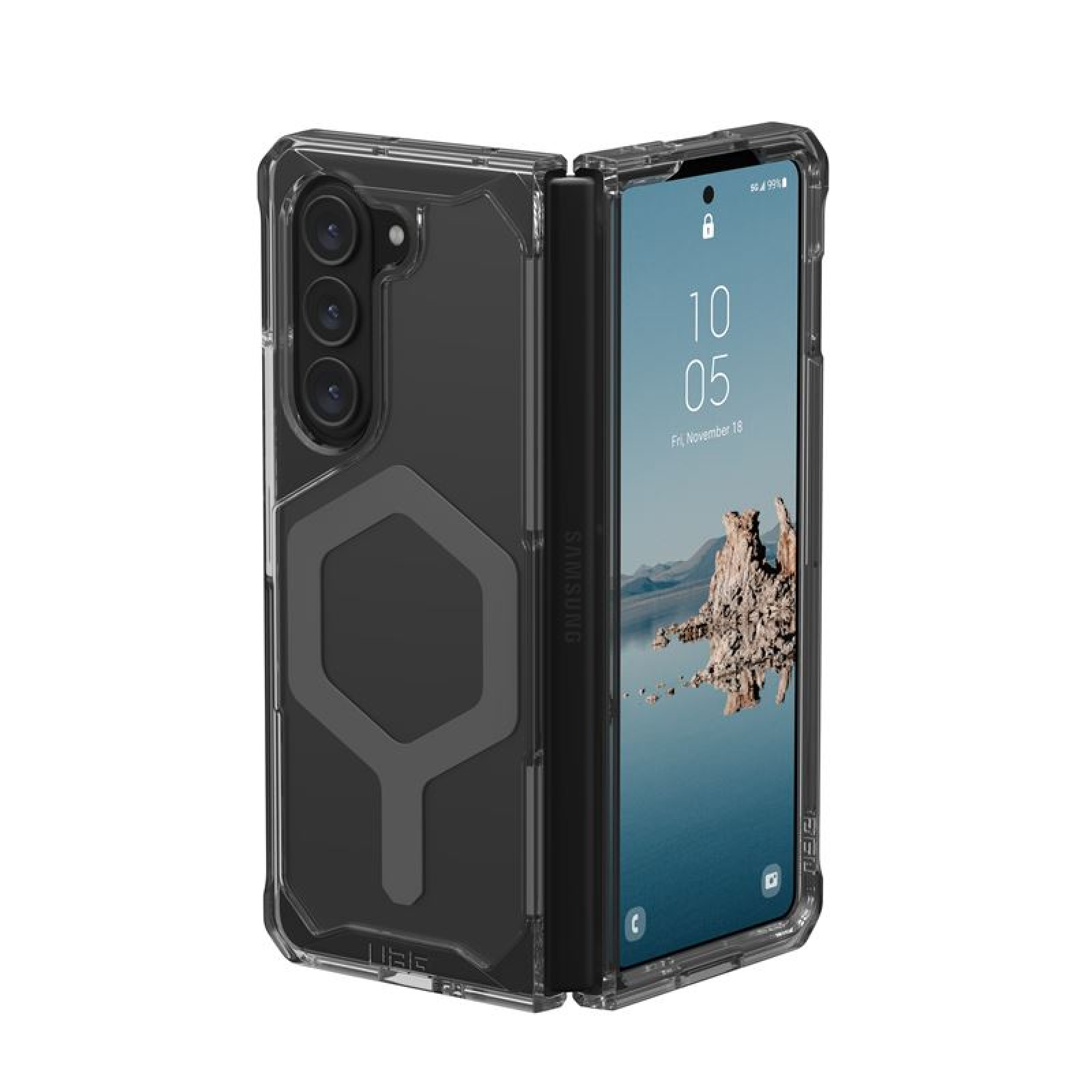  Гръб UAG за Samsung Galaxy Z Fold 5, Plyo Pro, Space Grey