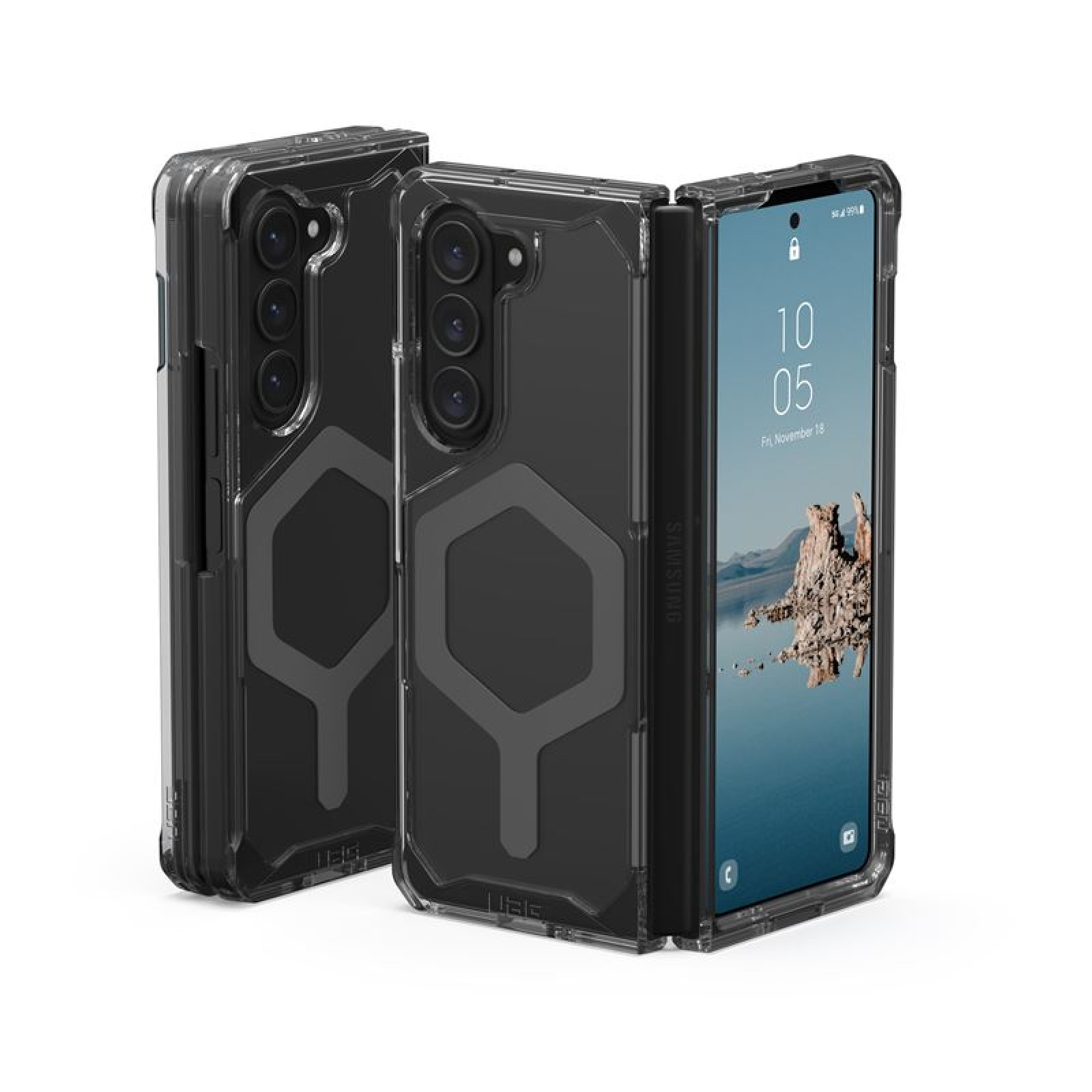 Гръб UAG Plyo Pro за Samsung Galaxy Z  Fold 5 - Ash/space grey