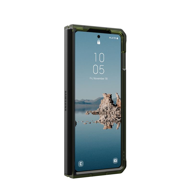 Гръб UAG за Samsung Galaxy Z Fold 5, Plyo Pro, Space Grey Olive
