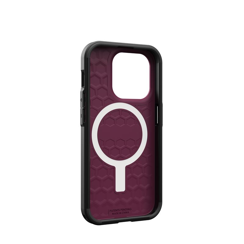 Гръб UAG Civilian MagSafe за iPhone 15 Pro - Бордо