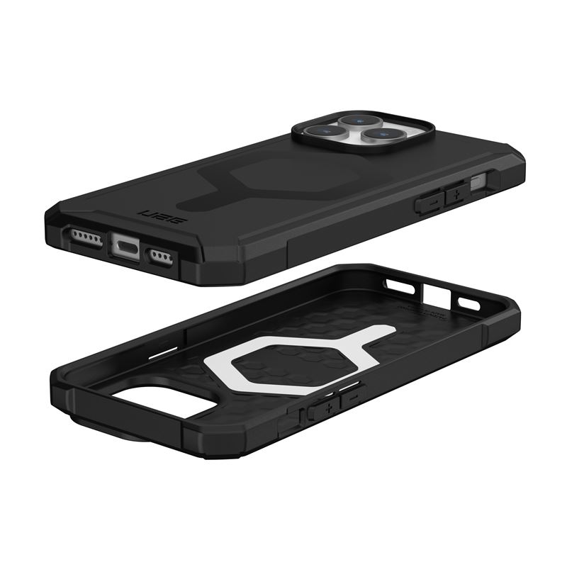 Гръб UAG Essential Armor MagSafe за iPhone 15 Pro - Черен