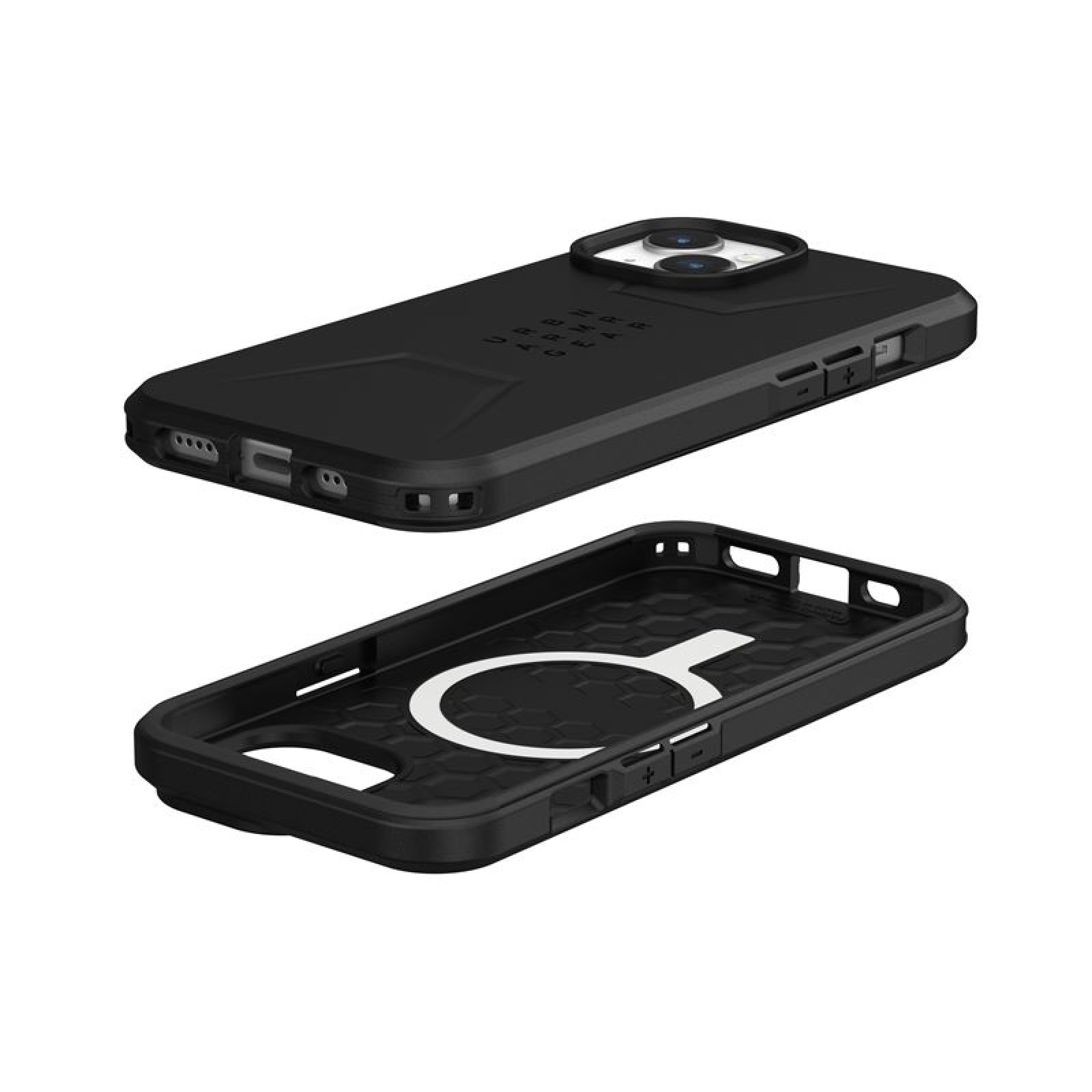 Гръб UAG Civilian MagSafe за iPhone 15 Plus - Черен