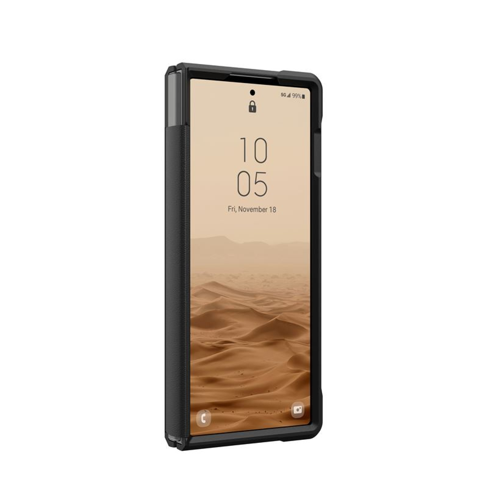 Гръб UAG  за Samsung Galaxy Z Fold 6, Civilian, Черен