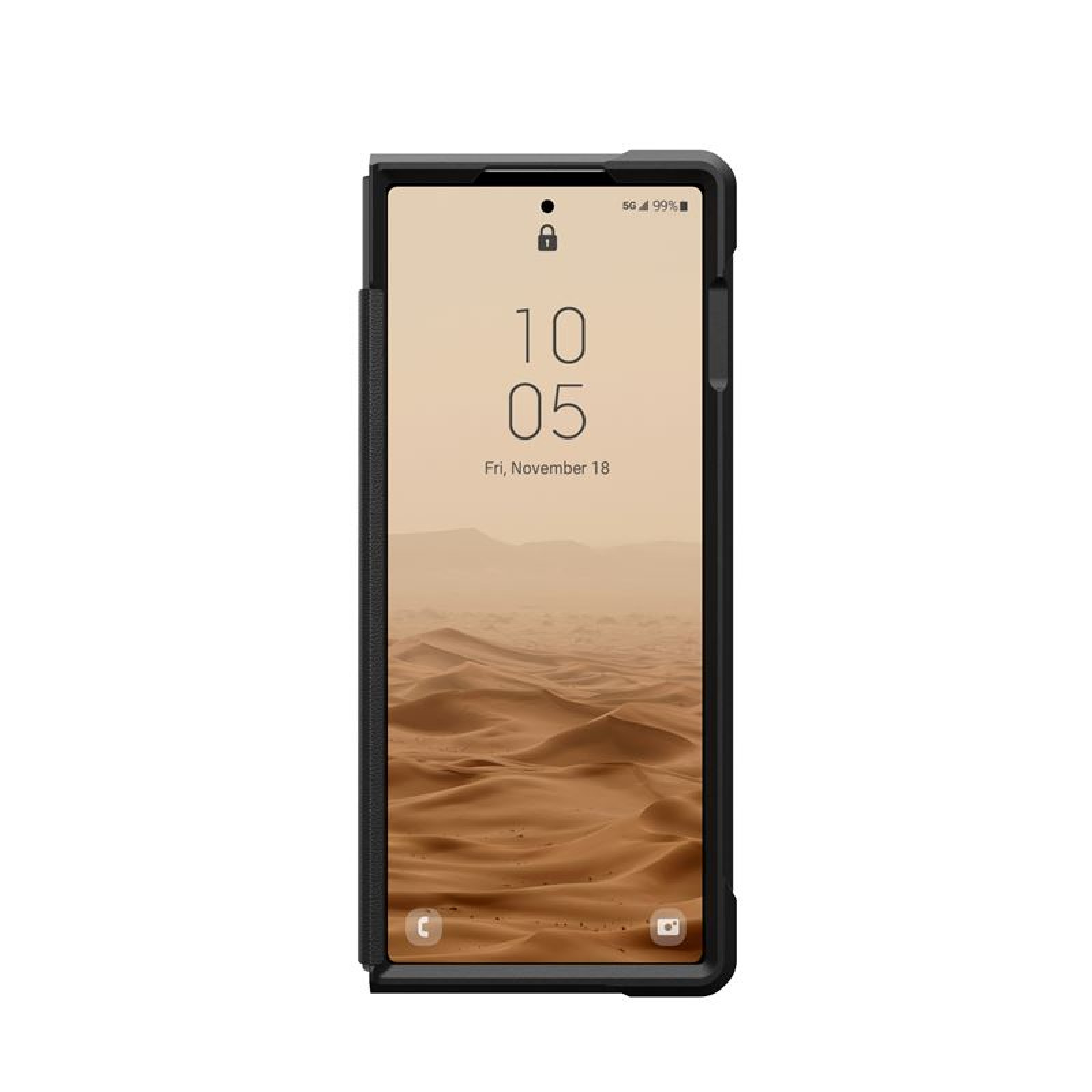 Гръб UAG  за Samsung Galaxy Z Fold 6, Civilian, Черен