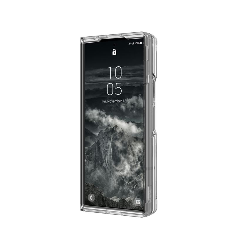 Гръб UAG за Samsung Galaxy Z Fold 6, Plyo Pro  Ice, silver