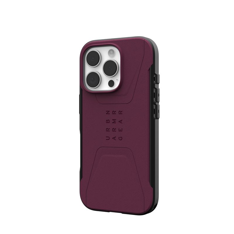 Гръб UAG Civilian Magsafe за iPhone 16 Pro Max - Бордо