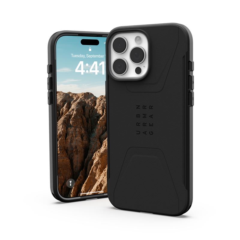 Гръб UAG Civilian Magsafe за iPhone 16 Pro - Черен