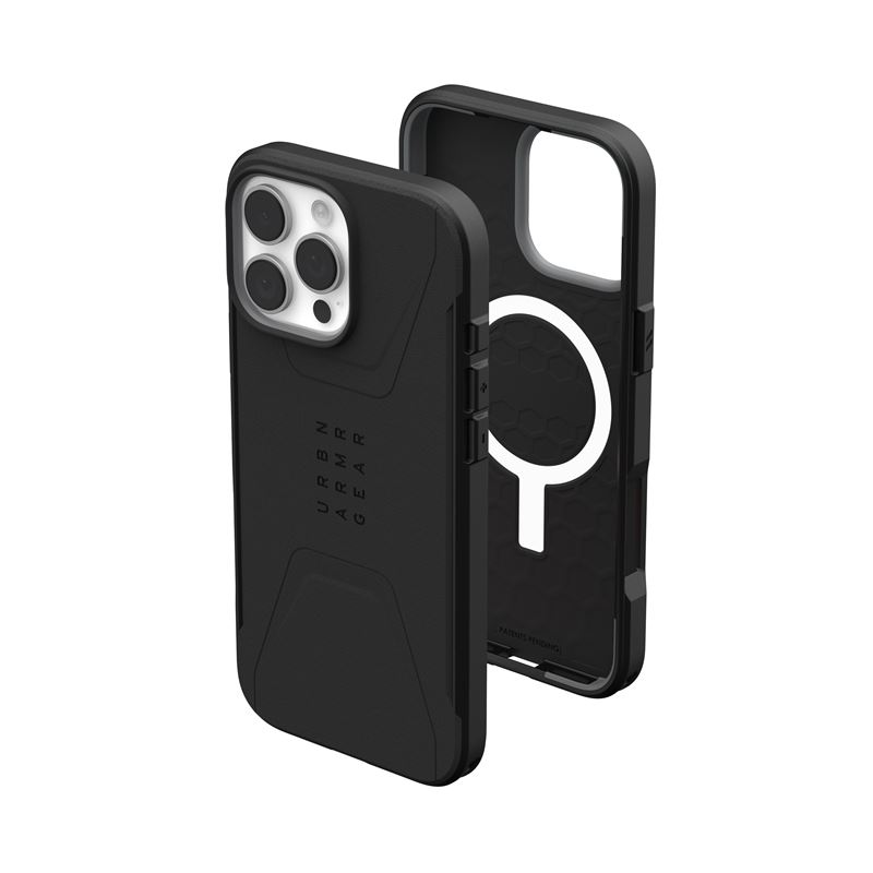 Гръб UAG Civilian Magsafe за iPhone 16 Pro Max - Черен