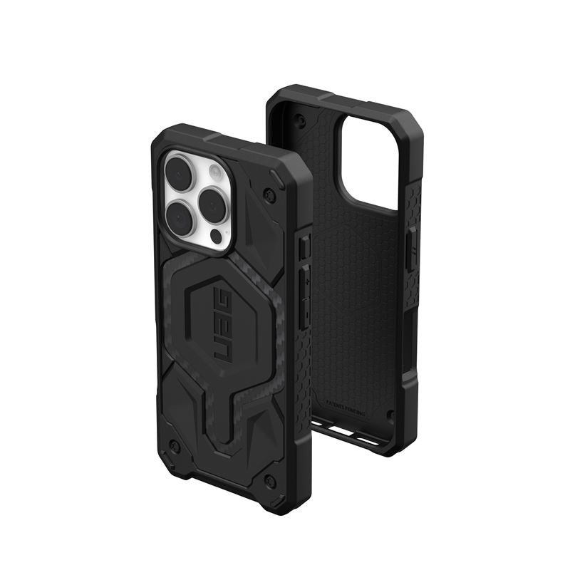 Гръб UAG Monarch Pro за iPhone 16 Pro Max - Carbon Fiber