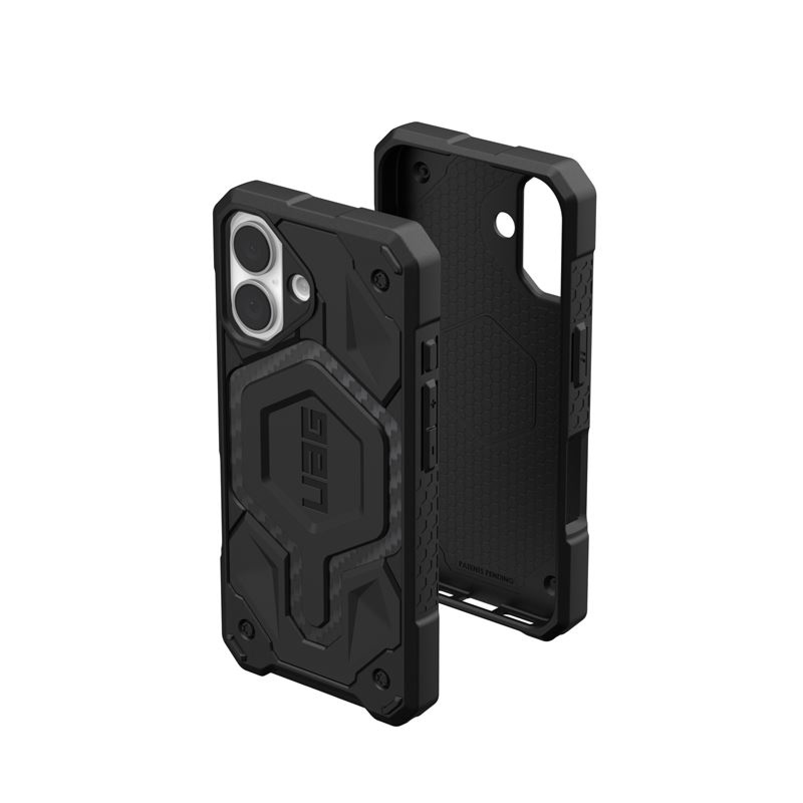 Гръб UAG Monarch Pro за iPhone 16 - Carbon Fiber