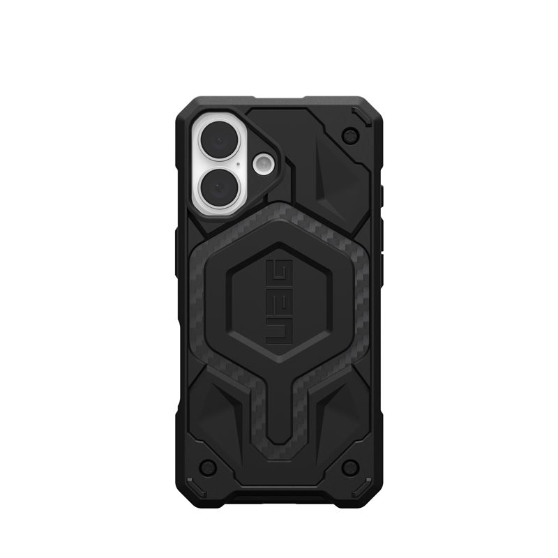 Гръб UAG Monarch Pro за iPhone 16 - Carbon Fiber