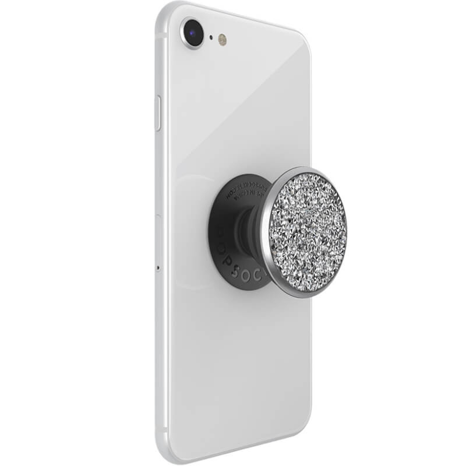 Popsocket за телефон LUXE Swarovski crystals - Сребрист - Джаджи | Phoneplay.bg