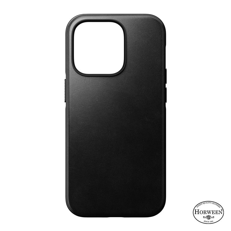 Гръб Nomad за iPhone 14 Pro, Modern Leather MagSaf...