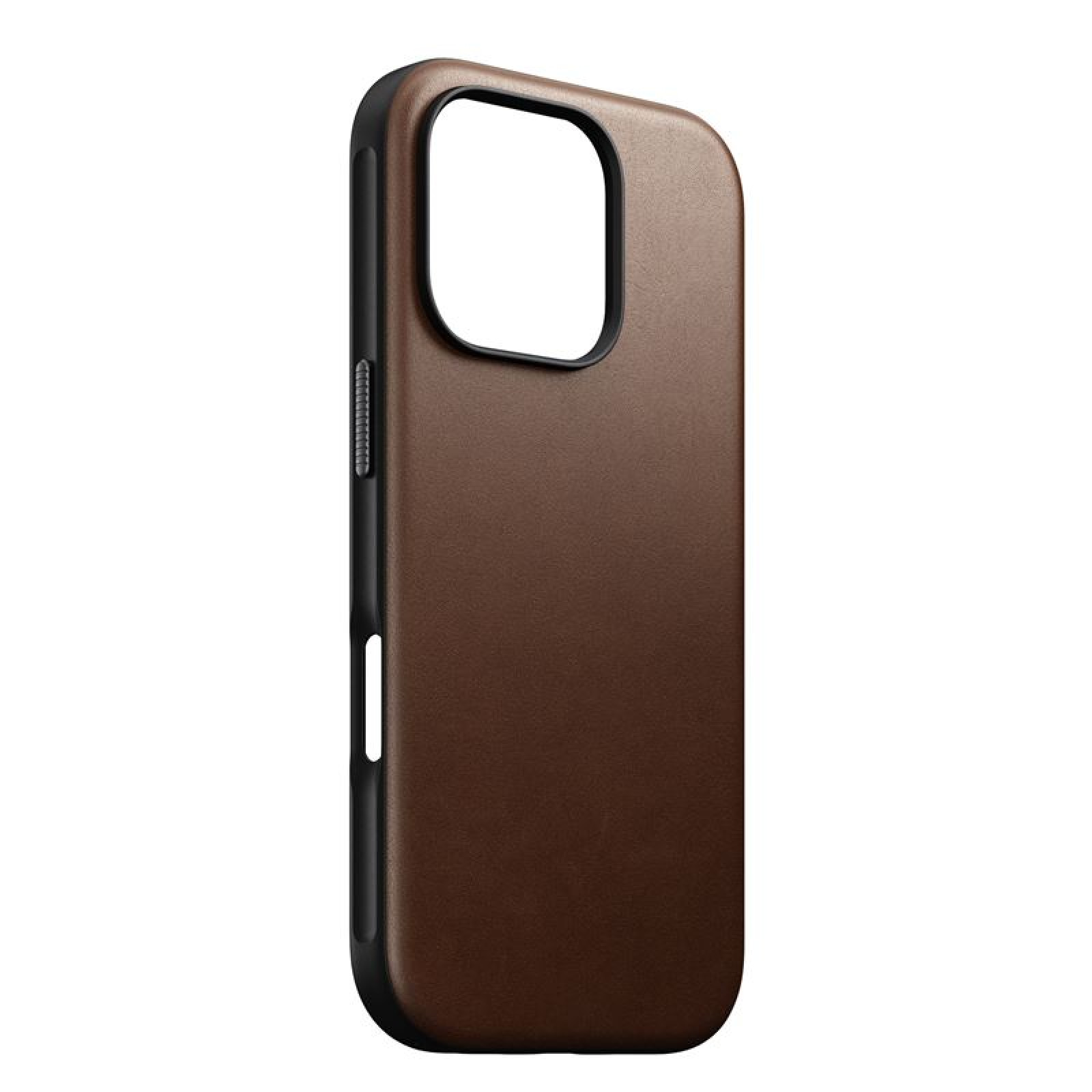 Гръб Nomad Modern Leather case за iPhone 16 Pro - Кафяв