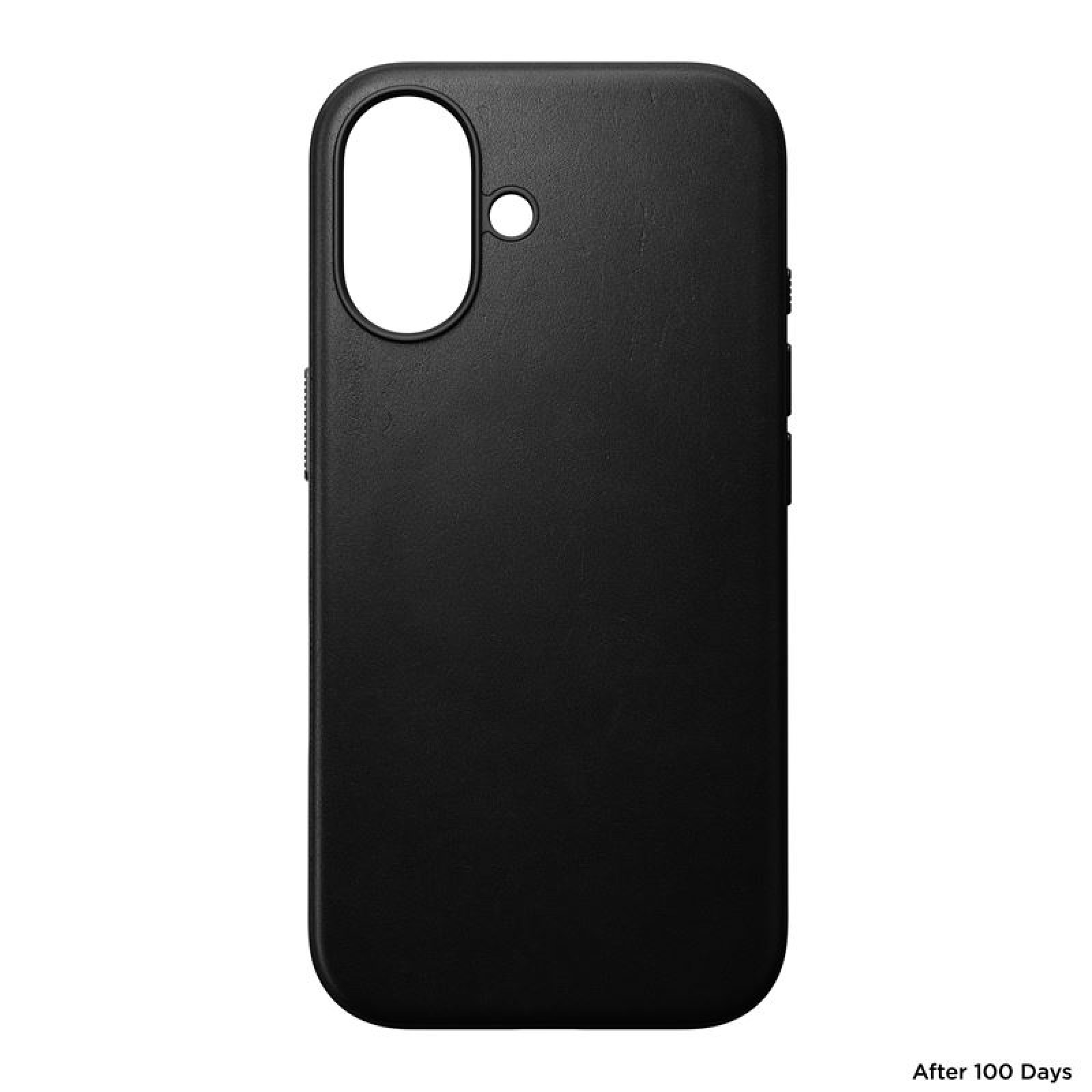 Гръб Nomad Modern Leather case за iPhone 16 - Черен