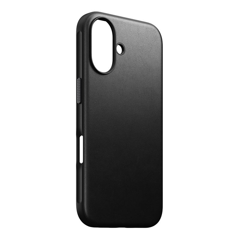 Гръб Nomad Modern Leather case за iPhone 16 - Черен