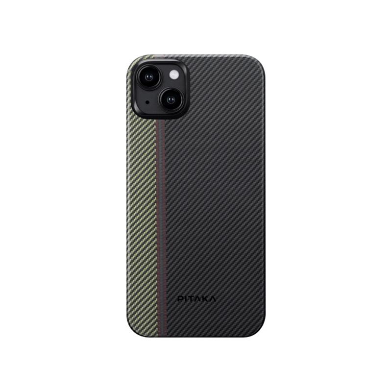 Гръб Pitaka за Iphone 15 ,Fusion Weaving, MagEZ 4, 600D,  Многоцветен