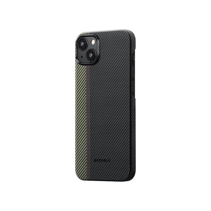 Гръб Pitaka за Iphone 15 ,Fusion Weaving, MagEZ 4, 600D,  Многоцветен