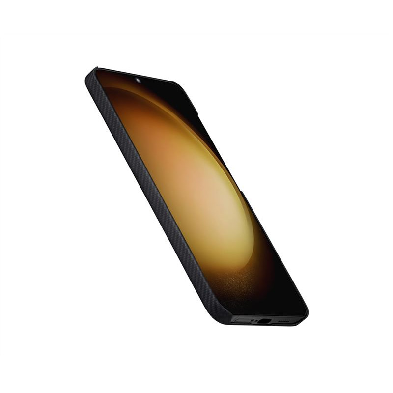 Гръб Pitaka за Samsung Galaxy S24 Plus, MagEZ 4, черен