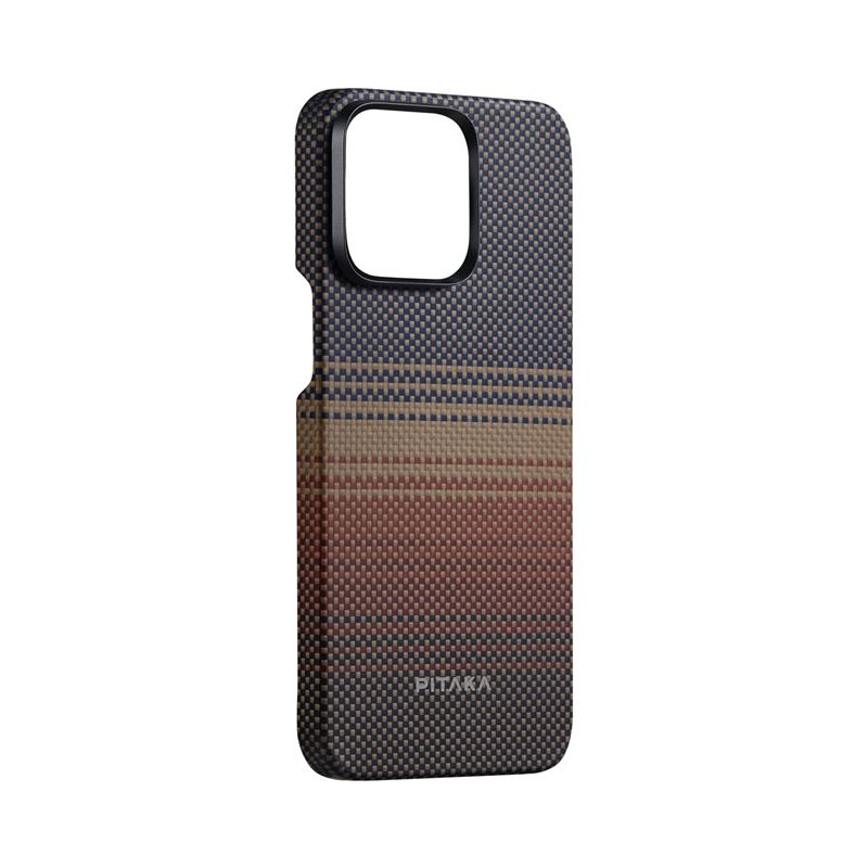 Гръб Pitaka за iPhone 15 Pro Max, MagEZ 5, Sunset, Многоцветен