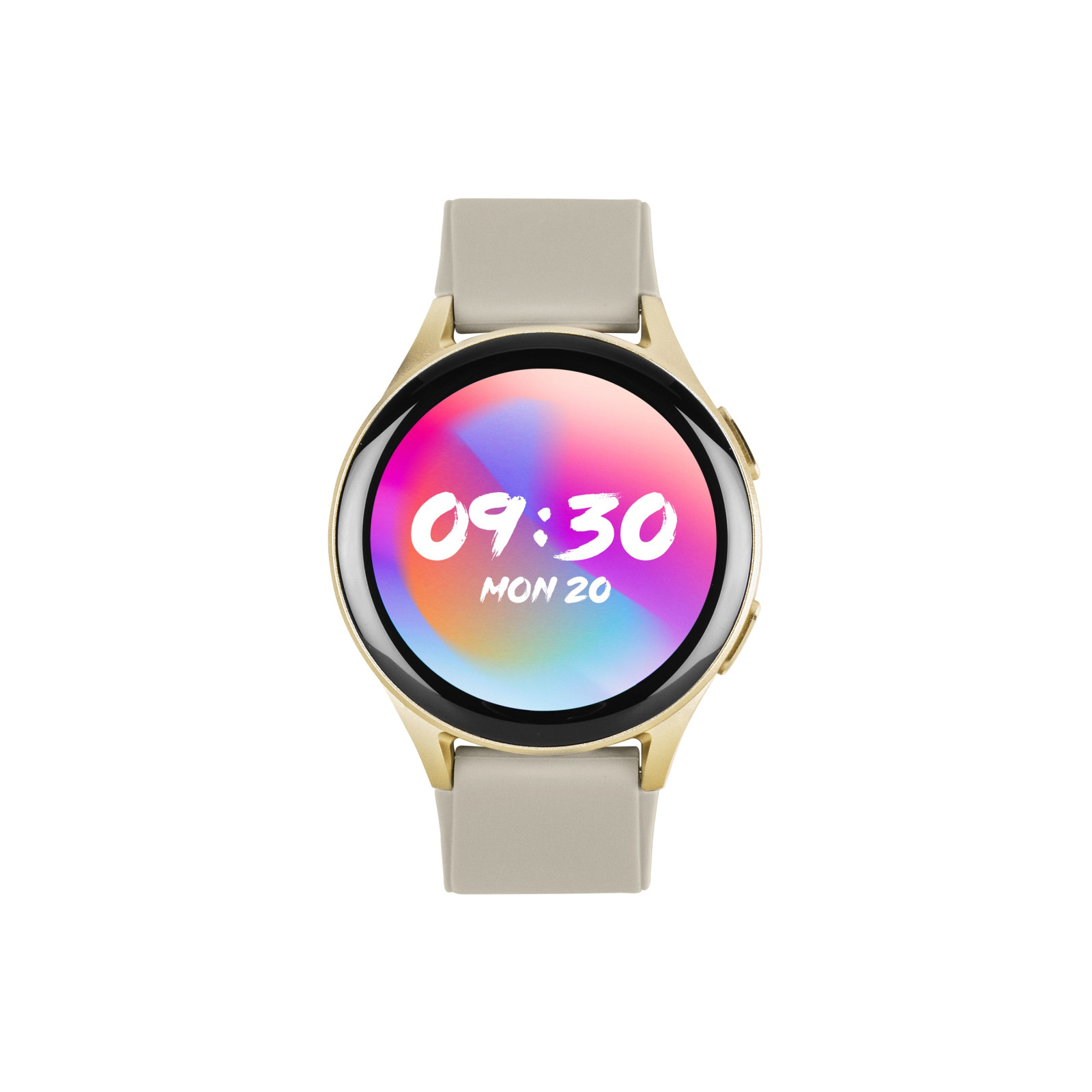 Smart часовник ttec Tempus Pro 34mm AMOLED Screen Circular Aluminium Casing Smart Watch - Златист